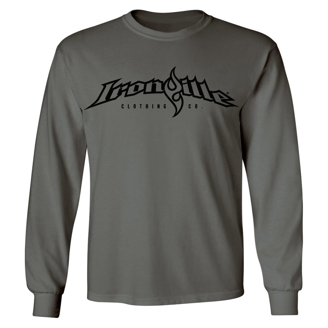 Yes No | Powerlifting Long Sleeve T-Shirt | Ironville Clothing