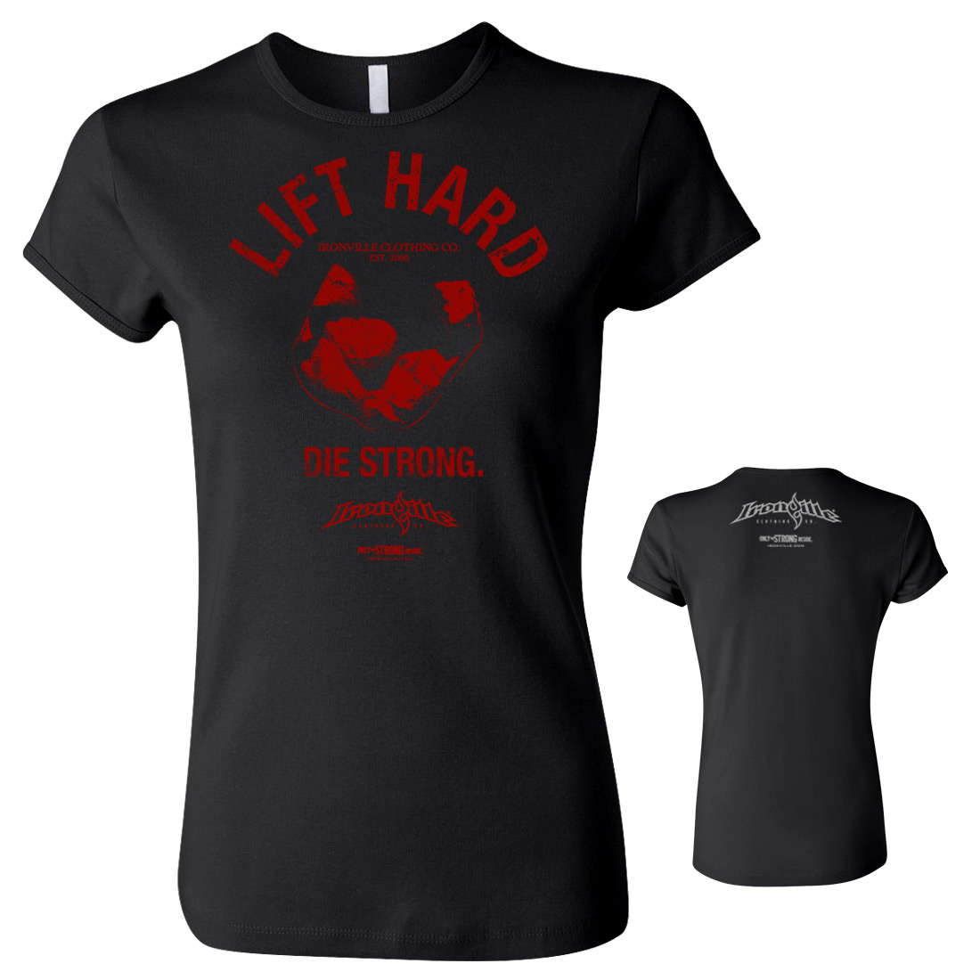 Lift Hard - WOMENS T-SHIRT