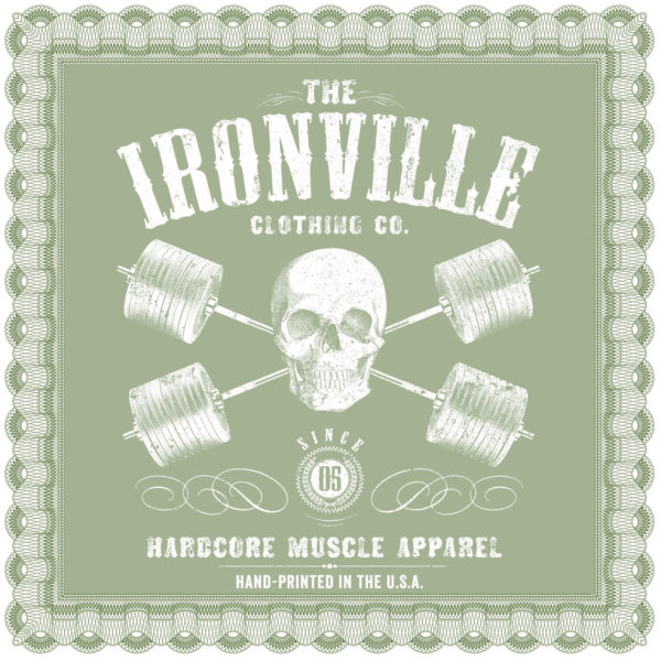 Ironville Clothing Gift Certificate Gift Card Back