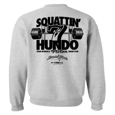 700 Squat Club Sweatshirt Sport Gray