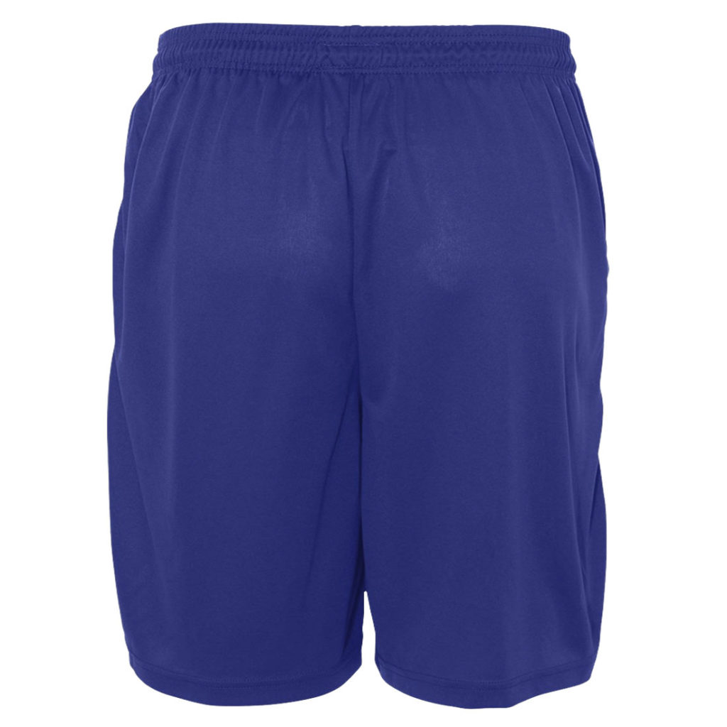 ironville-gym-shorts-polyester-back-royal-blue - Ironville Clothing Co.