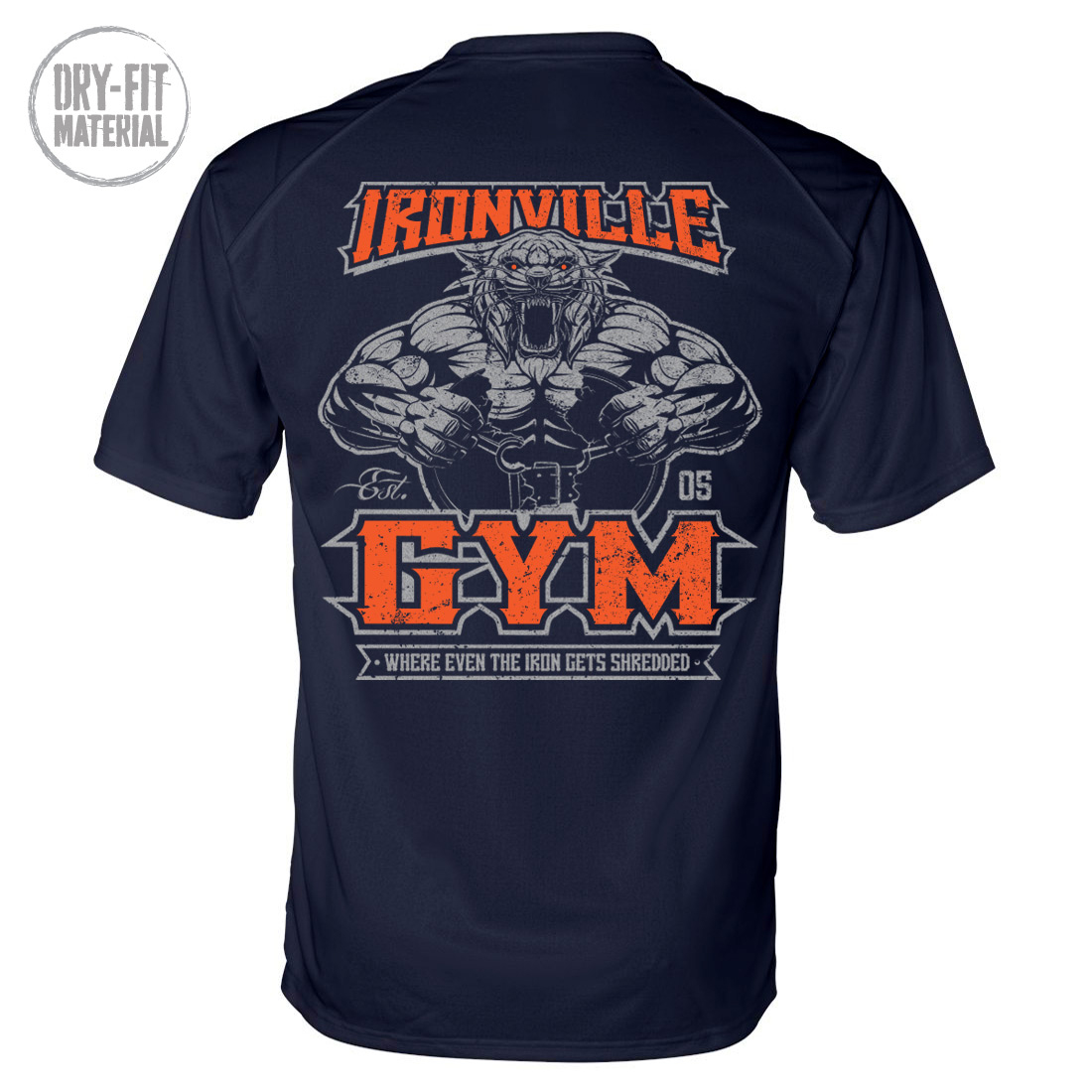 Ironville Gym Tiger - DRI-FIT T-SHIRT